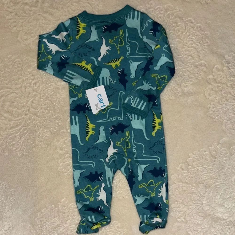 CARTER’S NB 🦖 PAJAMAS - Picture 3 of 4